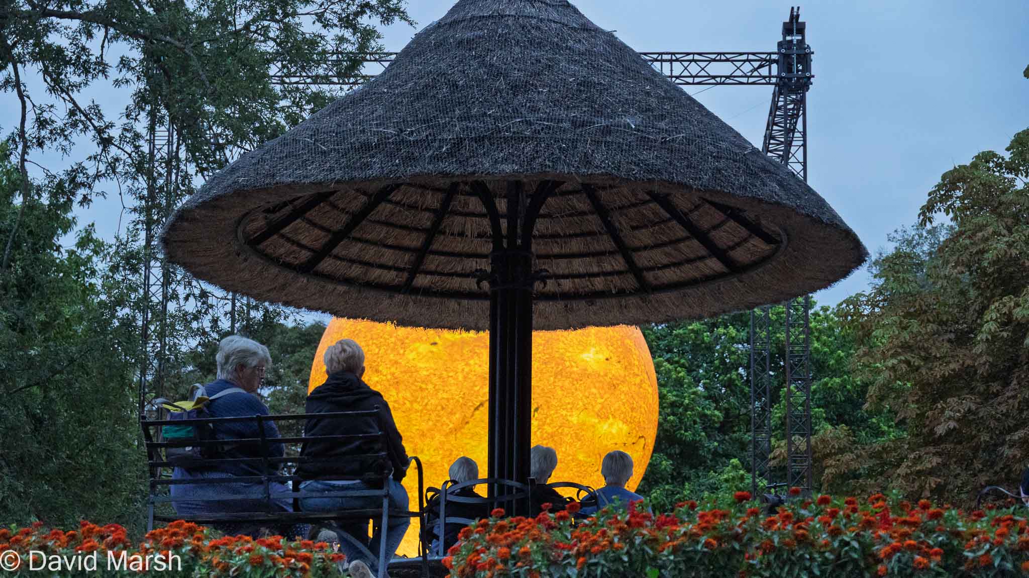 Helios @ NT Basildon Park The sun, the moon, and our earth